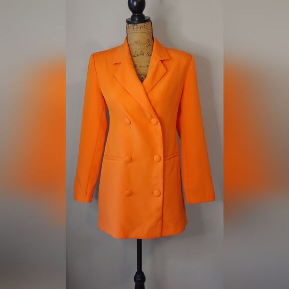 Steve Madden Orange Mini Dress - Picture 3 of 15